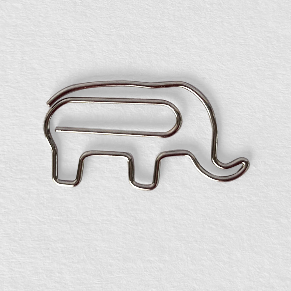 Midori Elephant Paper Clips