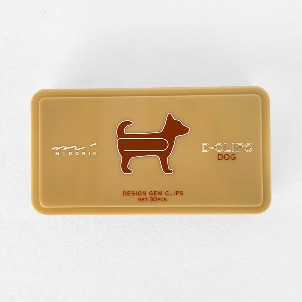 Midori Dog Paper Clips