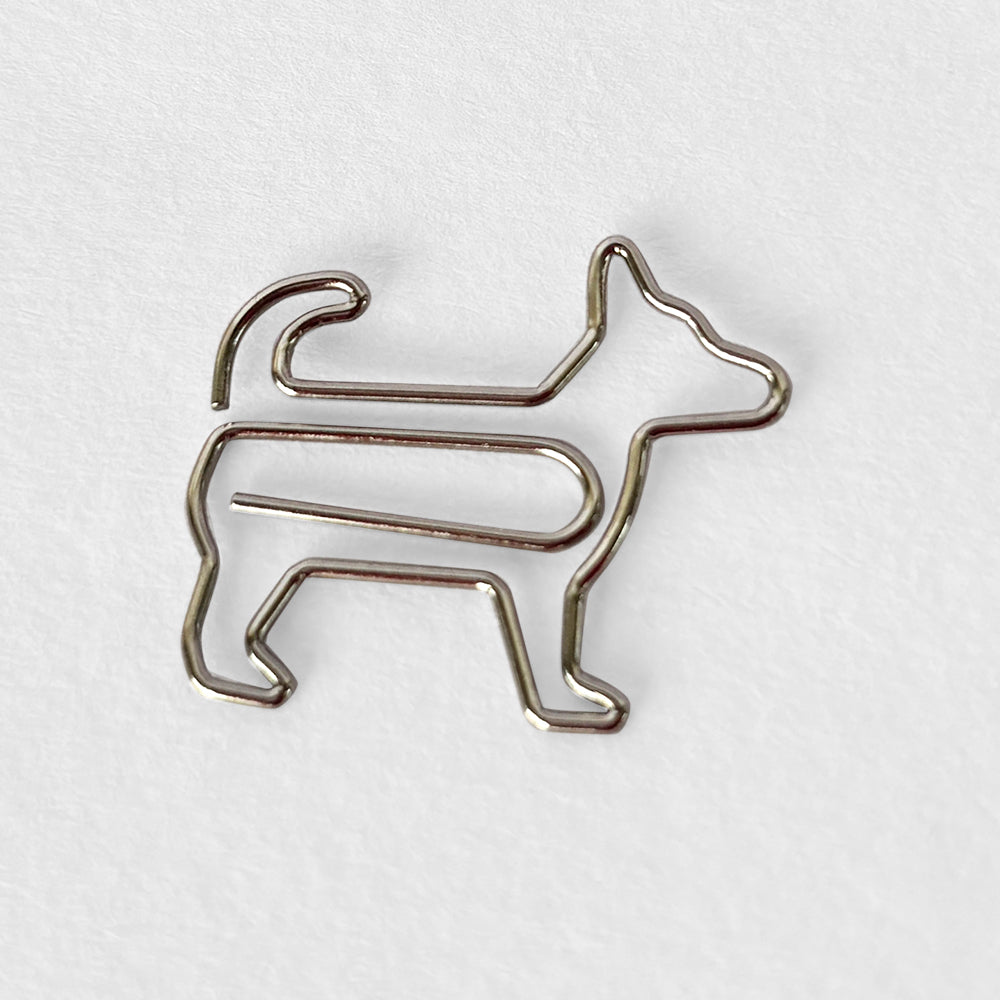 Midori Dog Paper Clips