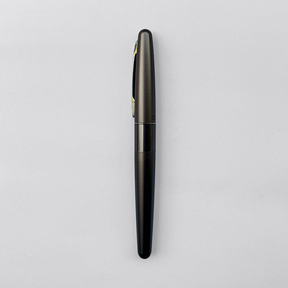 Pilot Cocoon Fountain Pen with Catridge - Titanium