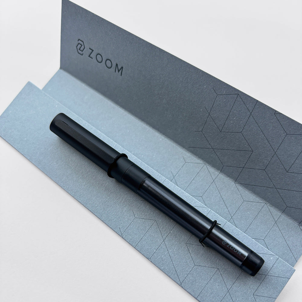 Zoom Black Premium Ink Pen with Extra Refill