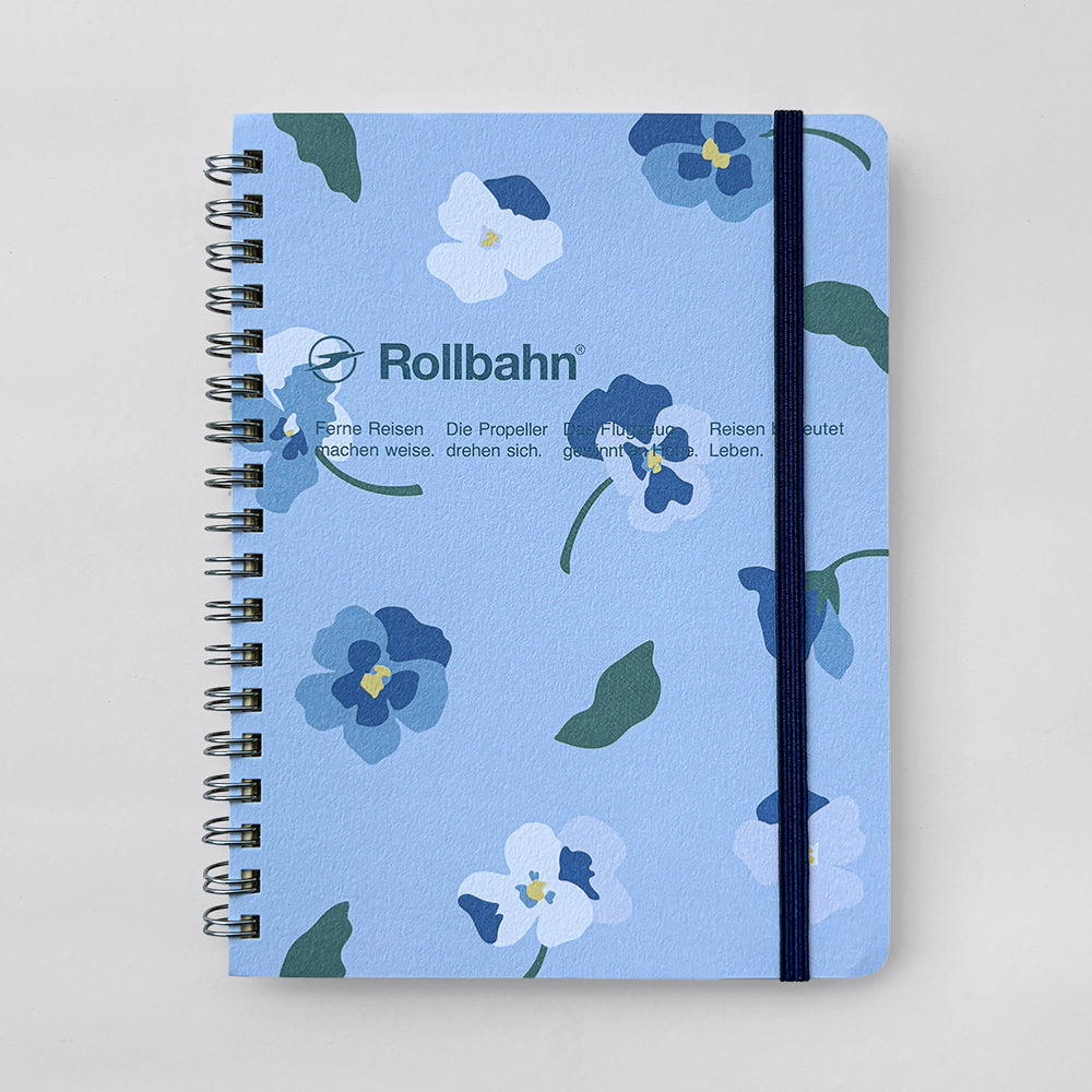 Delfonics Flower Notebook - B6 with Stickers