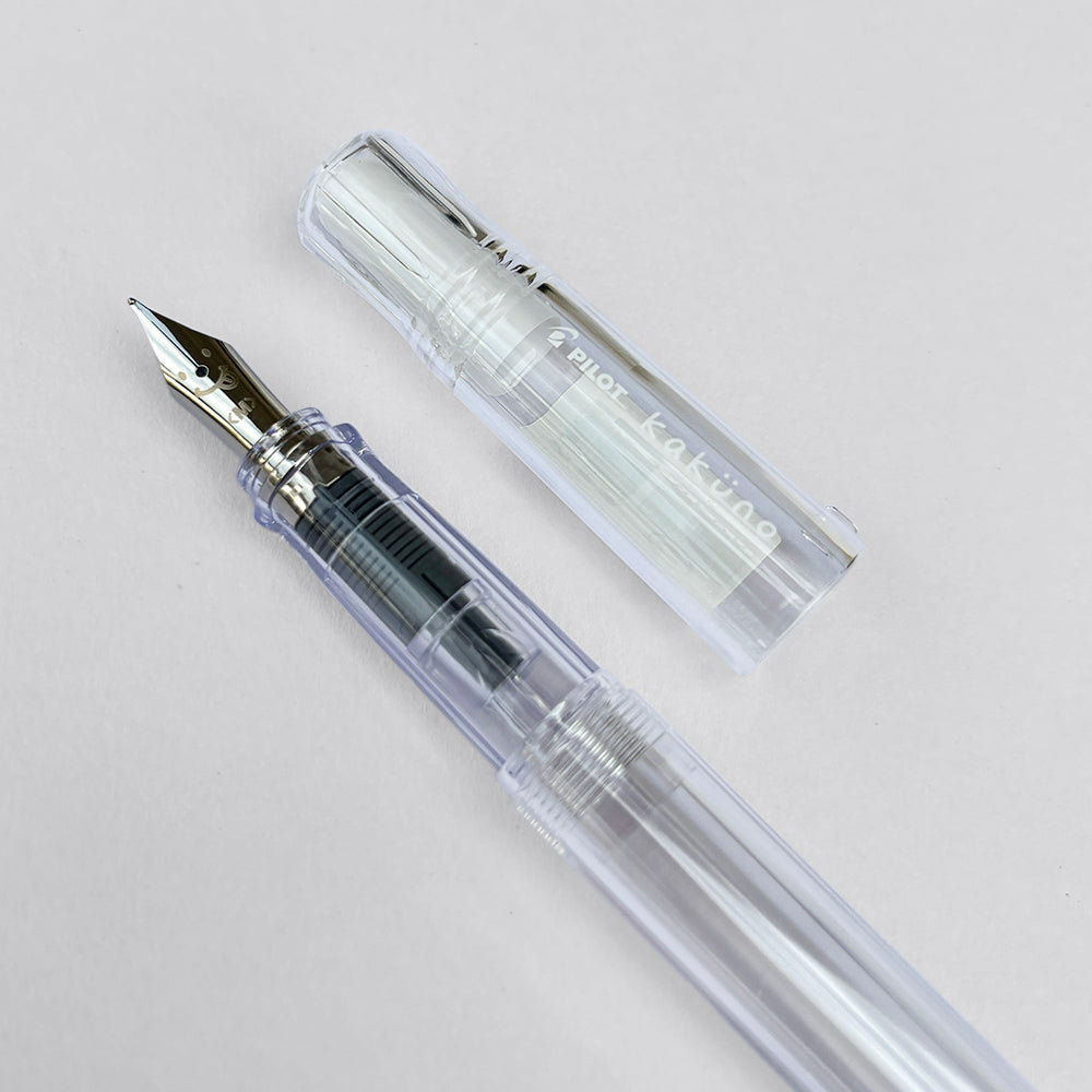 Pilot Kakuno Clear Fountain Pen