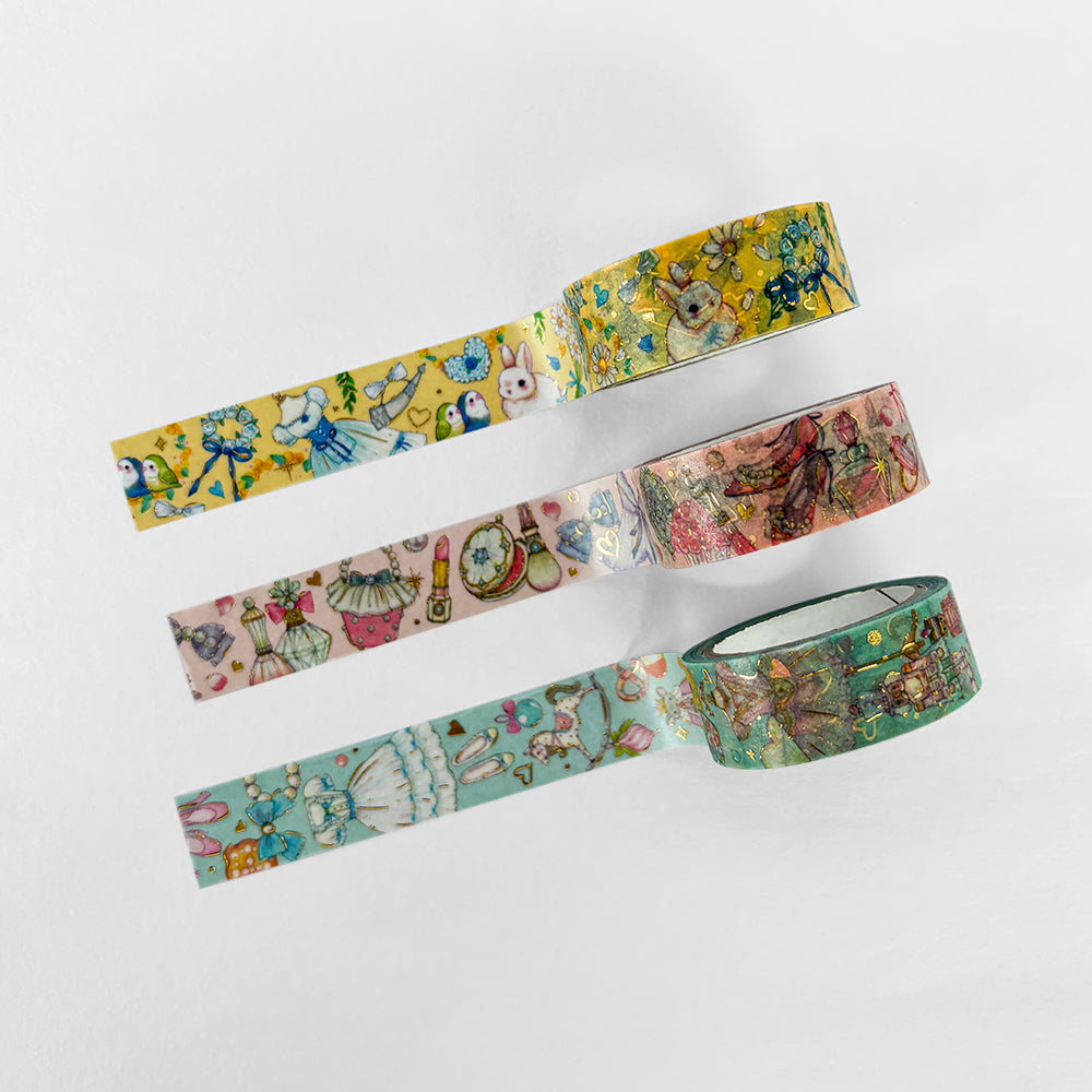 Clothes Pin Washi Tape - Set of 3